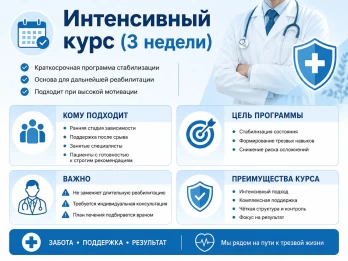 Реабилитация за 21 день в Гагарине